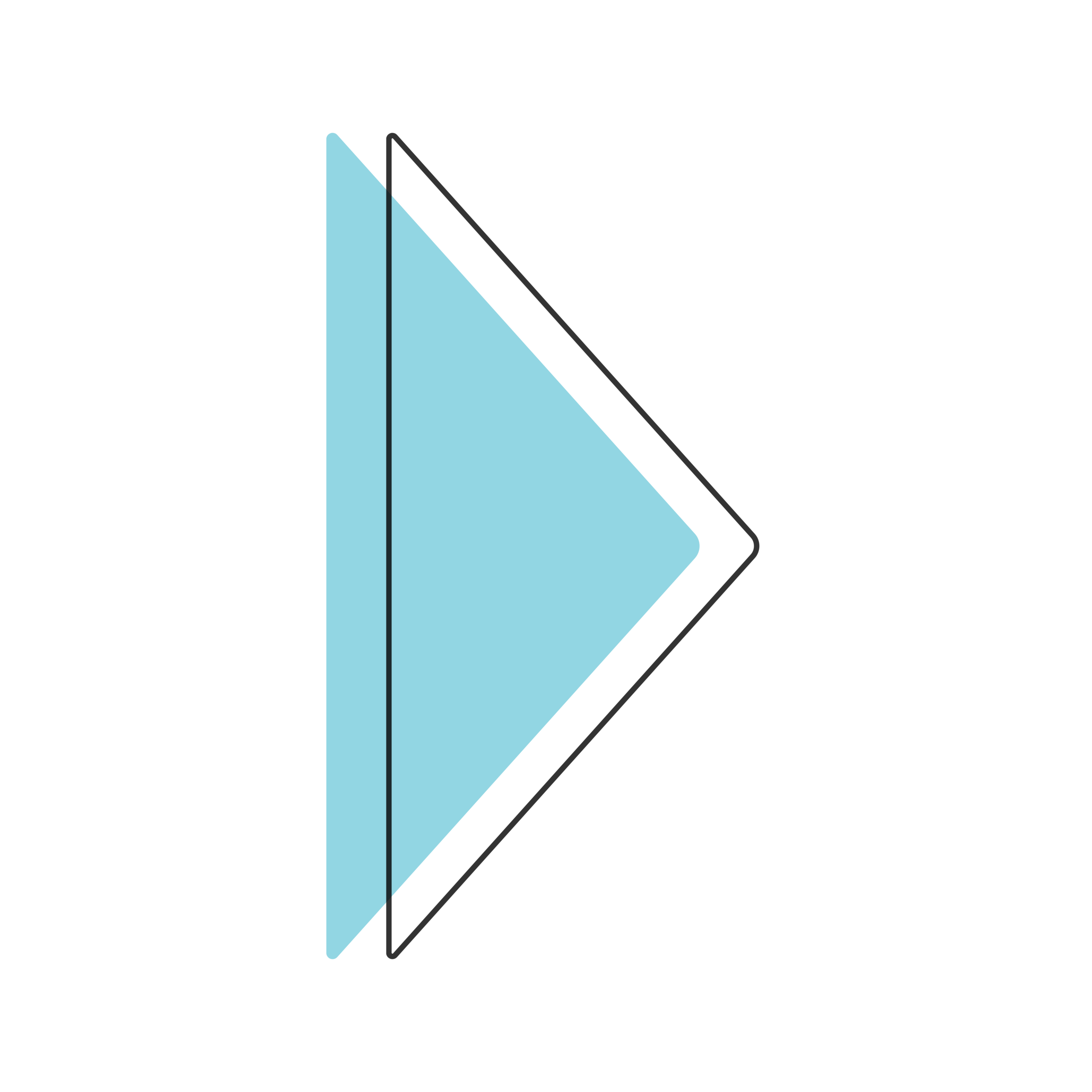 Blue triangle