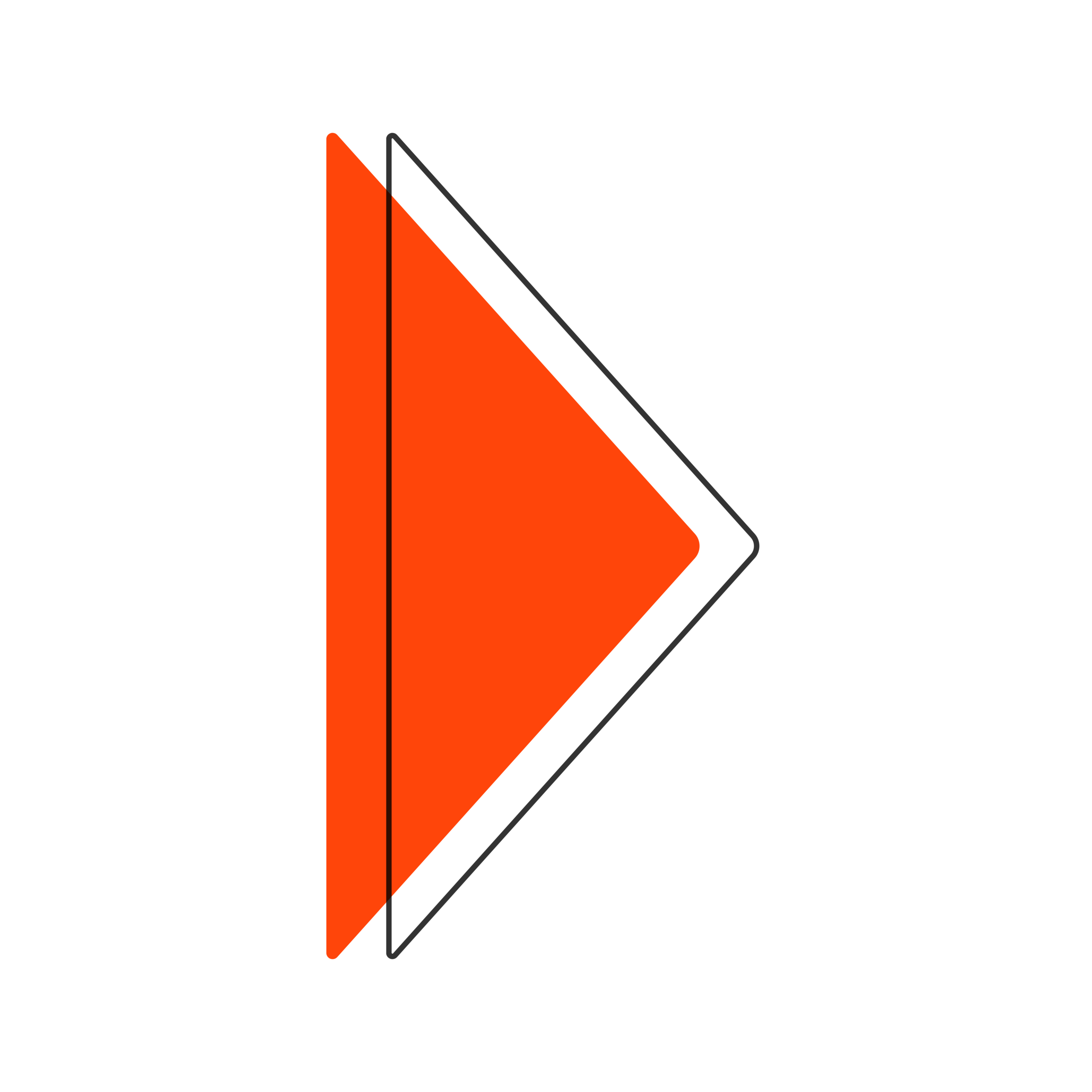 Red triangle